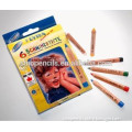 BSCI certificated color pencil set wood color pencil with color top